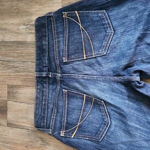 8 Long Curvy Flare GAP jeans